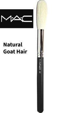 NWT MAC 137 Long Blending Cheek Brush Natural Goat Hair RARE DISCONTINUED